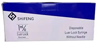 SHIFENG: seringue 1.25gx1ml/