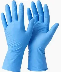 Gant nitrile non poudre taille L