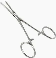 PINCE KOCHER DROITE AVEC GRIFFE 13cm