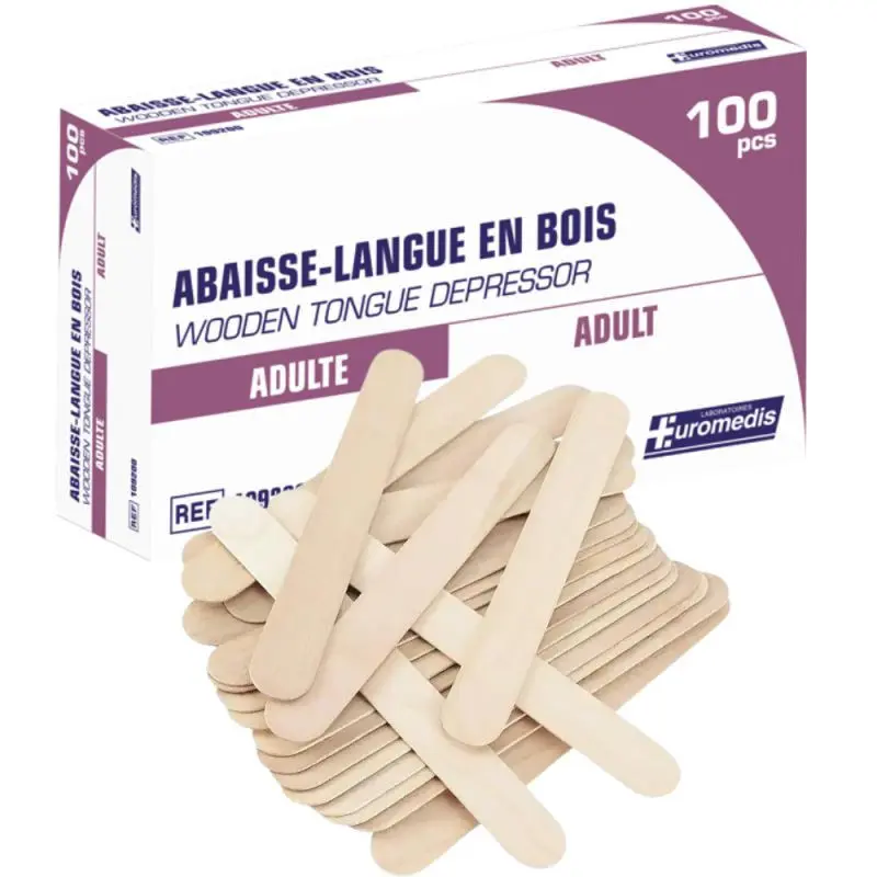 Abaisse langue adulte boite de 100