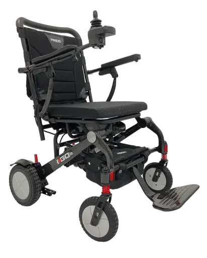 [21202308370139] Fauteuil roulant à moteur éléctrique - Black Igo Lite Carbon