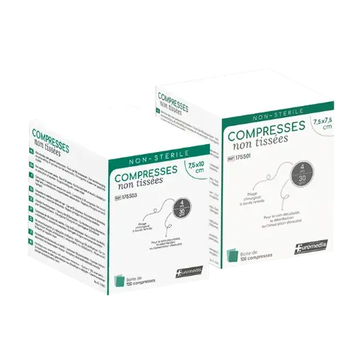 Compresse non-tissées 30g/m2
